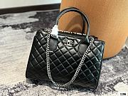 Chanel Black Quilted Leather 32x24cm - 1