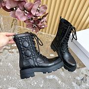 Dior 30 Montaigne Black Short Boots - 4