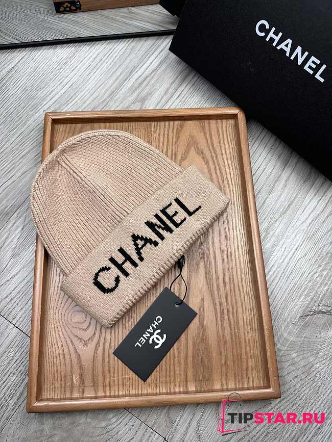 Chanel Beige Hat  - 1