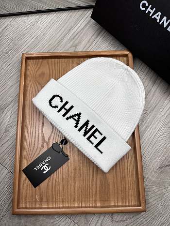 Chanel White Hat