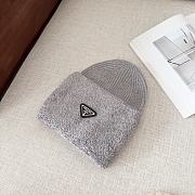 Prada Fur Grey Hat - 1