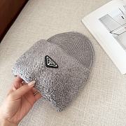 Prada Fur Grey Hat - 6