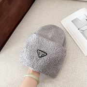 Prada Fur Grey Hat - 5