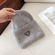 Prada Fur Grey Hat - 3