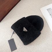 Prada Fur Black Hat - 1