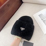 Prada Fur Black Hat - 3