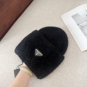 Prada Fur Black Hat - 4