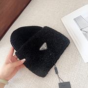 Prada Fur Black Hat - 5