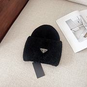 Prada Fur Black Hat - 6