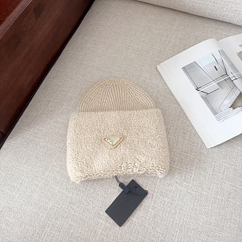 Prada Fur Beige Hat