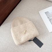 Prada Fur Beige Hat - 2