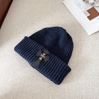 Chrome Hearts Dark Blue Hat