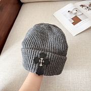 Chrome Hearts Dark Grey Hat - 6