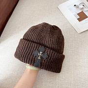 Chrome Hearts Dark Brown Hat - 6