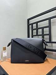 Loewe Falmenco Satchel Black Nappa Cowhide Shoudle Bag 34x12x24CM - 1