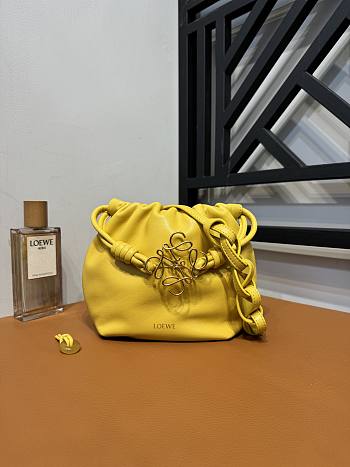 Loewe Small Flamenco Yellow Bag 23*5.5*17cm