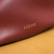 Loewe Small Flamenco Wine Red Bag 23*5.5*17cm - 5