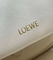 Loewe Bag In White 25x17x8cm - 5