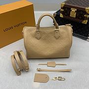 LV M11323 Speedy Soft 30 Beige Bag 21 x 17 x 30CM - 1