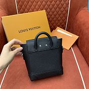 LV M11637 Steamer 15 Colorado Leather Black Bag 20 x 16.5x 8.5CM - 2