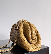 Bottega Veneta Classic Lauren 1980 Teen Clutch Chain Dark Praline Bag 31.5*16.5*11cm - 6