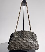 Bottega Veneta Classic Lauren 1980 Teen Clutch Chain Kaki Bag 31.5*16.5*11cm - 1