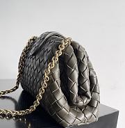 Bottega Veneta Classic Lauren 1980 Teen Clutch Chain Kaki Bag 31.5*16.5*11cm - 6