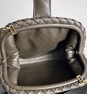 Bottega Veneta Classic Lauren 1980 Teen Clutch Chain Kaki Bag 31.5*16.5*11cm - 4