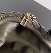 Bottega Veneta Classic Lauren 1980 Teen Clutch Chain Kaki Bag 31.5*16.5*11cm - 3