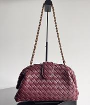 Bottega Veneta Classic Lauren 1980 Teen Clutch Chain Barolo Bag 31.5*16.5*11cm - 1