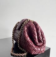 Bottega Veneta Classic Lauren 1980 Teen Clutch Chain Barolo Bag 31.5*16.5*11cm - 2