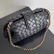 Bottega Veneta Classic Lauren 1980 Teen Clutch Chain Black Bag 31.5*16.5*11cm - 6