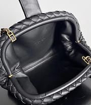 Bottega Veneta Classic Lauren 1980 Teen Clutch Chain Black Bag 31.5*16.5*11cm - 5