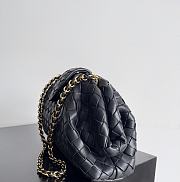 Bottega Veneta Classic Lauren 1980 Teen Clutch Chain Black Bag 31.5*16.5*11cm - 3