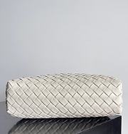 Bottega Veneta Classic Lauren 1980 Teen Clutch Chain White Bag 31.5*16.5*11cm  - 6