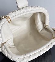 Bottega Veneta Classic Lauren 1980 Teen Clutch Chain White Bag 31.5*16.5*11cm  - 3