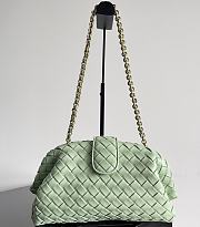 Bottega Veneta Classic Lauren 1980 Teen Clutch Chain Fesh Mint Bag 31.5*16.5*11cm - 1