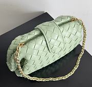 Bottega Veneta Classic Lauren 1980 Teen Clutch Chain Fesh Mint Bag 31.5*16.5*11cm - 6