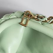 Bottega Veneta Classic Lauren 1980 Teen Clutch Chain Fesh Mint Bag 31.5*16.5*11cm - 3