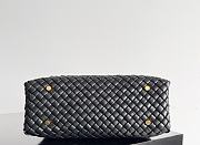 Bottega Veneta Crossbody Handbag Black 19*26*11cm - 5