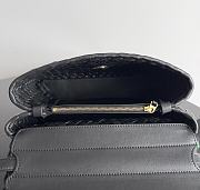 Bottega Veneta Crossbody Handbag Black 19*26*11cm - 4