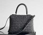 Bottega Veneta Crossbody Handbag Black 19*26*11cm - 3