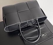 BV Bottega Veneta Balck Tote Three Grid 30X20x11.5cm - 6