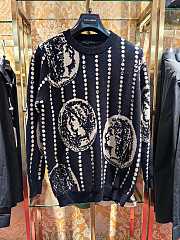 D&G Long-sleeved Black Sweater - 1