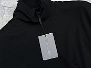 Balenciaga high collar long black sleeve - 6