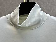 Balenciaga high collar long white sleeve - 6