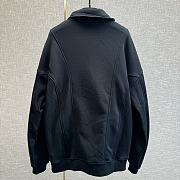 YSL Half Zip Black Sweater  - 4