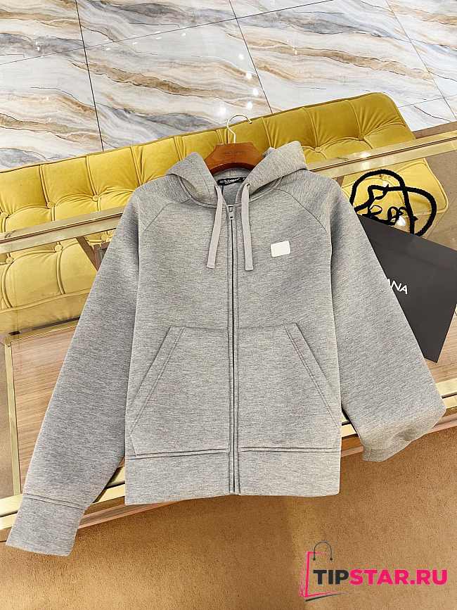 DG/AW grey hooded jacket  - 1