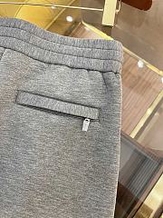  DG/AW casual pants YB air layer fabric custom-woven elephant gray trousers - 6