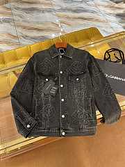 DG/AW black denim jacket - 1